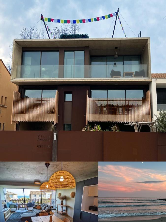 Villa Ananda - Gaia - Harmonie Avec Vue Mer Et Etangs Carnon-Plage Bagian luar foto